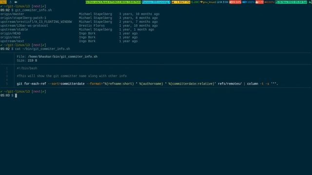 Git Committer Info With OneLiner Script 2022_11_26_05:00:59 смотреть онлайн