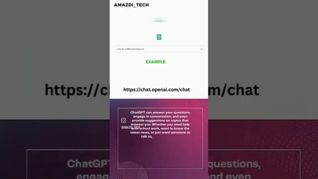 Here is little demo how charGPT works. #ai #artificialintelligence #newtrend #viral #information