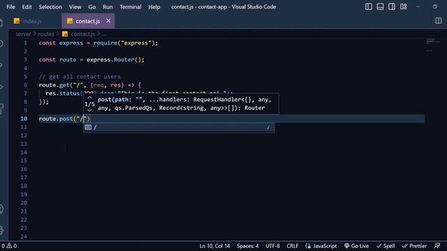 Building a full-stack Contact App using MERN Stack  +| Postman Api tutorial 2023