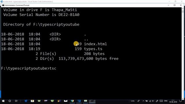 Typescript Tutorial for Beginners in Hindi #3: Variable Declaration in Typescript in Hindi
