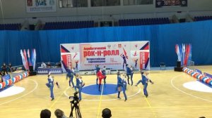 Acrobatic rock-n-roll formation ladies COOL CATS//Акробатический рок-н-ролл формейшн женщины