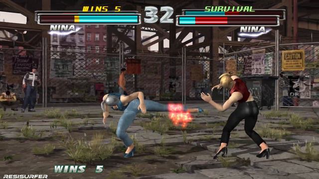 Nina & Xiaoyu Survival Mode Tekken Tag Tournament HD UHD 4K 60 FPS смотреть онлайн