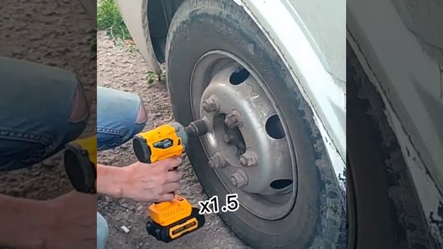 Испытываю покупку, гайковёрт ProfiPower