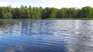 Монастырское озеро в Енисейске