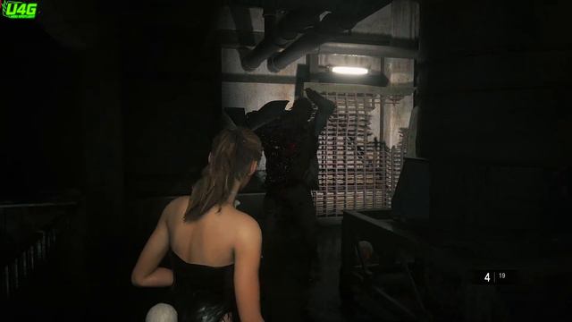 Resident Evil 2 Remake Claire Bunny Girl Mod Gameplay and Cutscenes (1440p60)