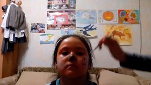 Как рисовать аквагрим тигра