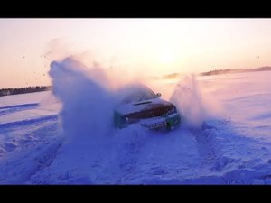 КАК ЕДЕТ SUBARU 300 лс. по СНЕГУ ?