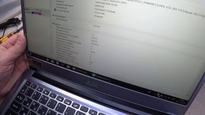 Ультрабук Acer Swift 3 SF314-41-R759. Обзор мини. Замеры работы NVMe SSD M.2. Часть1.
