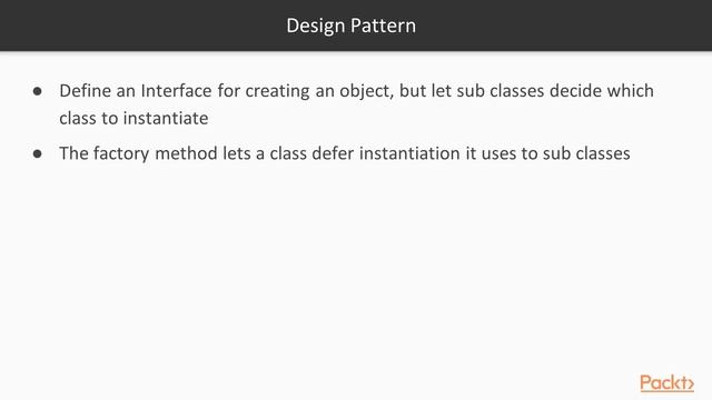 Design Patterns and Best Practices in Java EE 8 : Factory Pattern | packtpub.com