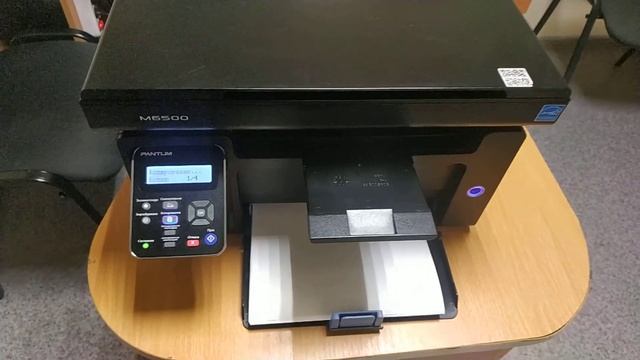 Pantum M6500 проверка лазерного МФУ смотреть онлайн