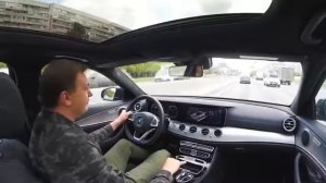 Тест драйв mersedes E class W213 2016года