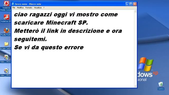 Come scaricare Minecraft SP per Windows 7/XP o Vista смотреть онлайн
