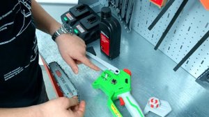 Новинка! Пила-мини цепная аккумуляторная бесщеточная RedVerg RD-C18BL/U