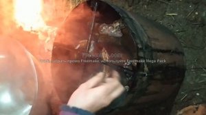 Такого, не купить!!! как закоптить свиные ребра,сало, горячее копчение. самодельная коптильня дома.