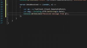 C# - Simple TCP Server / Client Tutorial