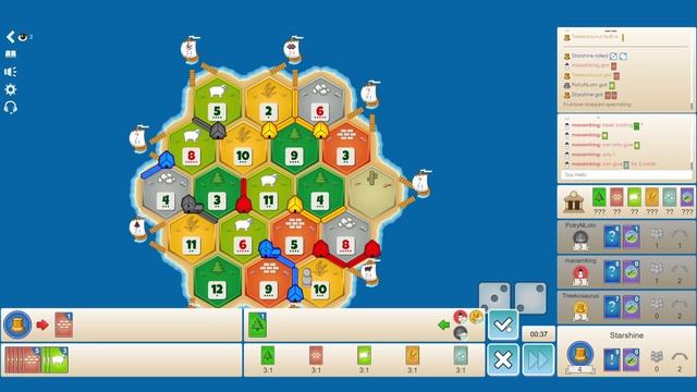 King of Catan Tournament Round 3:They trade away the win!? ? ★ Catan Gameplay смотреть онлайн