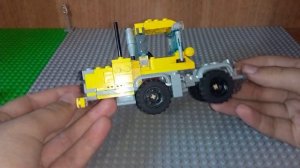 Сборка LEGO MOC Кировец к-700 с прицепом #LEGO #ютубер18 #moc #легосамоделка #трактор #к700 #6wide