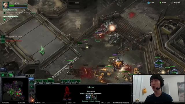 StarCraft 2: Nova Covert ops Mission 3 смотреть онлайн