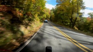 Fiat on the Dragon - Blue Ridge Parkway - Fall 2023