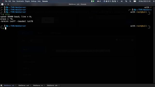 Oh My WebServer Tryhackme ! смотреть онлайн