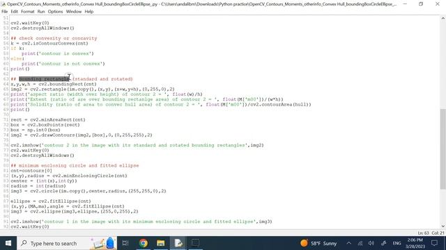 OpenCV: Advanced Binary Operations (Contours, Moments, Convex Hull, Shape Matching, Convexity, etc.