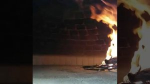 Помпейская печь!Первая растопка- сушка!
