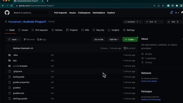 Part 2 - Github with Android Studio Using Command смотреть онлайн