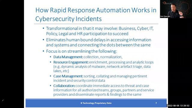 Automating Cyber Response and Remediation - Effectiveness & ROI