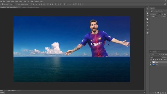 How to Blend Two Images Together in Photoshop CC | Photoshop Tutorial смотреть онлайн