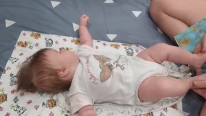 Зарядка для малышей(грудничков).Пробуждение ребенка.