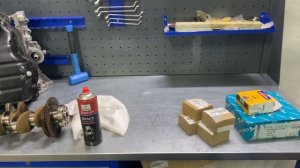 Киа Спортейдж G4NA 2.0.расточка в 0.5,установка маслофорсунок в постель блока.Ремонт за 105000рубле