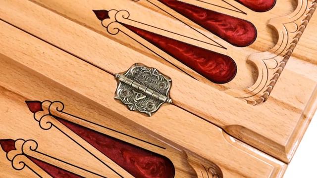 Нарды подарочные "Гранатовое дерево". Gift backgammon "Pomegranate tree". LawNard