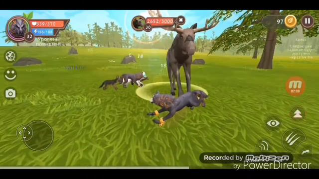 Победа над древнем лосем в WildCraft смотреть онлайн