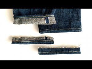 НИКОГДА НЕ ПОДШИВАЙТЕ ДЖИНСЫ, ПОКА НЕ ПОСМОТРИТЕ ВИДЕО КАК ПОДШИТЬ ДЖИНСЫ