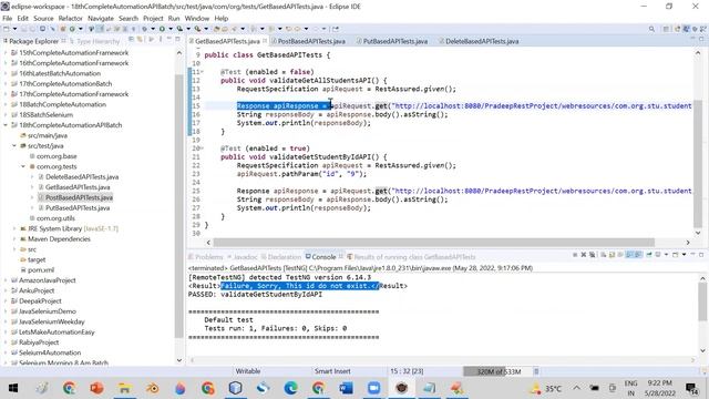 API Automation using Rest Assured Part - 1