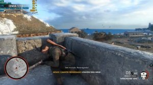 Sniper Elite 4 Rodando no Ultra em um Pentium Dual Core E6700 3.20GHz e uma RX580 4GB XFX