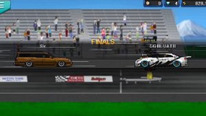 pixel car racing топ настройка на GT-RS 35