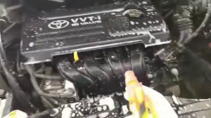 Мойка двигателя Toyota Corolla Verso