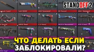 Что делать если заблокировали инвентарь в стандофф 2