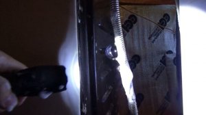 Негерметичность сильфонной подводки для газа