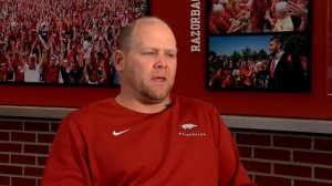 Alyssa Orange sits down one on one with Arkansas Defensive Coordinator Barry Odom