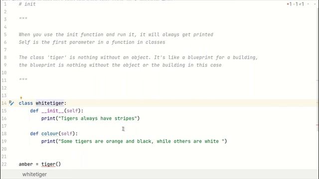 Python with Anvita #70 - Python programming from scratch for beginners - Classes init, self