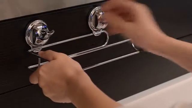 Держатель для бумажных полотенец, на присоске. FECA - Уникальные аксессуары для кухни и ванной. смотреть онлайн