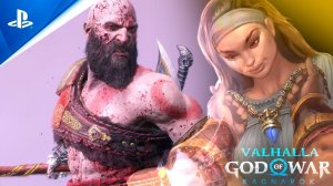 «ПОДВЕСКА ЛИСАНДРЫ»  КРАТОС рассказал МИМИРУ о первой супруге  GoW: Ragnarok Valhalla