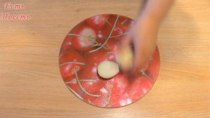 Быстрая закуска из кабачков  с соевым соусом.