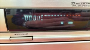 Кассетная дека Denon DRS-810G Stereo с 3 головками Nippon-Годы выпуска 1991 - 1998