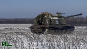Самоходки «Мста-С» и пушки-гаубицы Д-20 "?️тважных" наносят сокрушительный удар