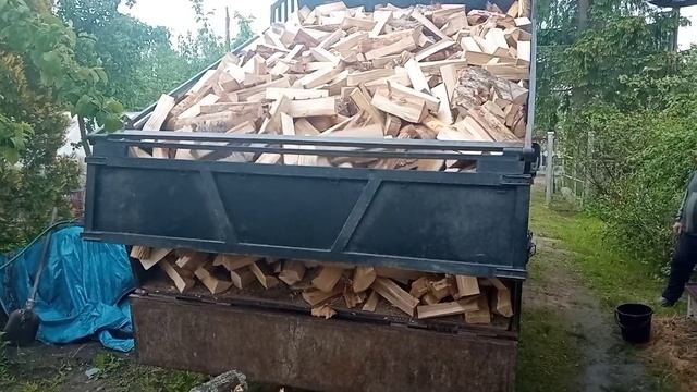 Берёзовые колотые дрова 5м3 навалом!!! т. 993-24-12 смотреть онлайн