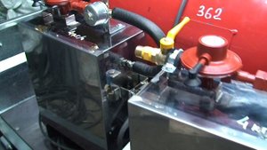 Мобильный газгольдер с двумя электроиспарителями по 4 кг/час