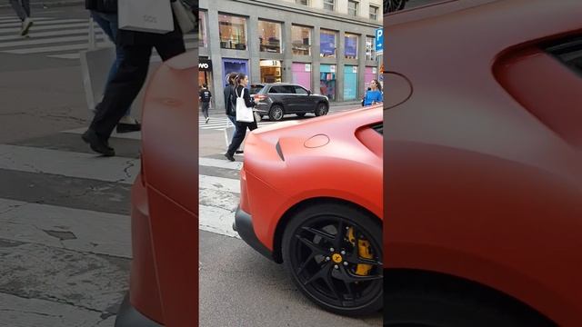 FERRARI 812 SUPERFAST IN MILAN!!!! #ferrari #ferrari812 #ferrari812superfast #812 #812superfast #v1